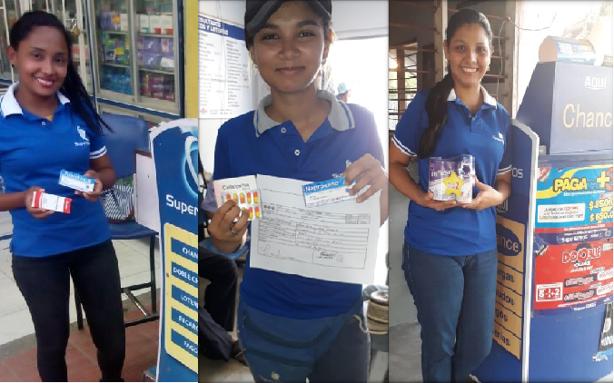 Auxilios médicos para nuestros vendedores