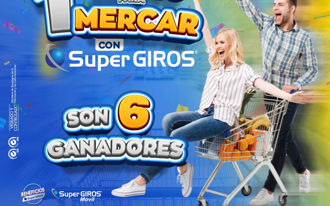 UN MINUTO PARA MERCAR CON SUPERGIROS