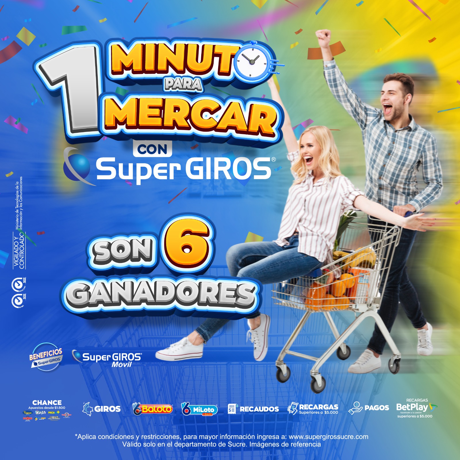 Un minuto para mercar con SuperGIROS