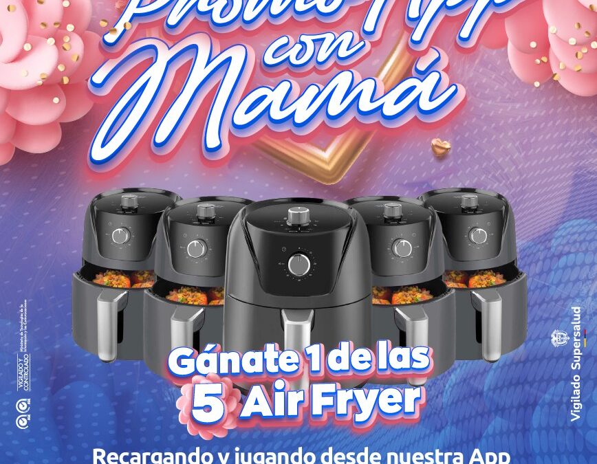 🎉 ¡Gana una Airfryer con la App SuperGIROS! 🍟📲