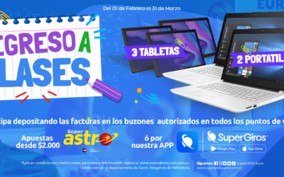 🎯 Gana Portátiles y Tablets con SuperGIROS en la Promo Regreso a Clases 2026