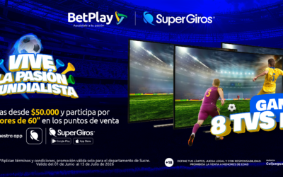 Vive la Pasión Mundialista con BetPlay y SuperGIROS 🌍💙