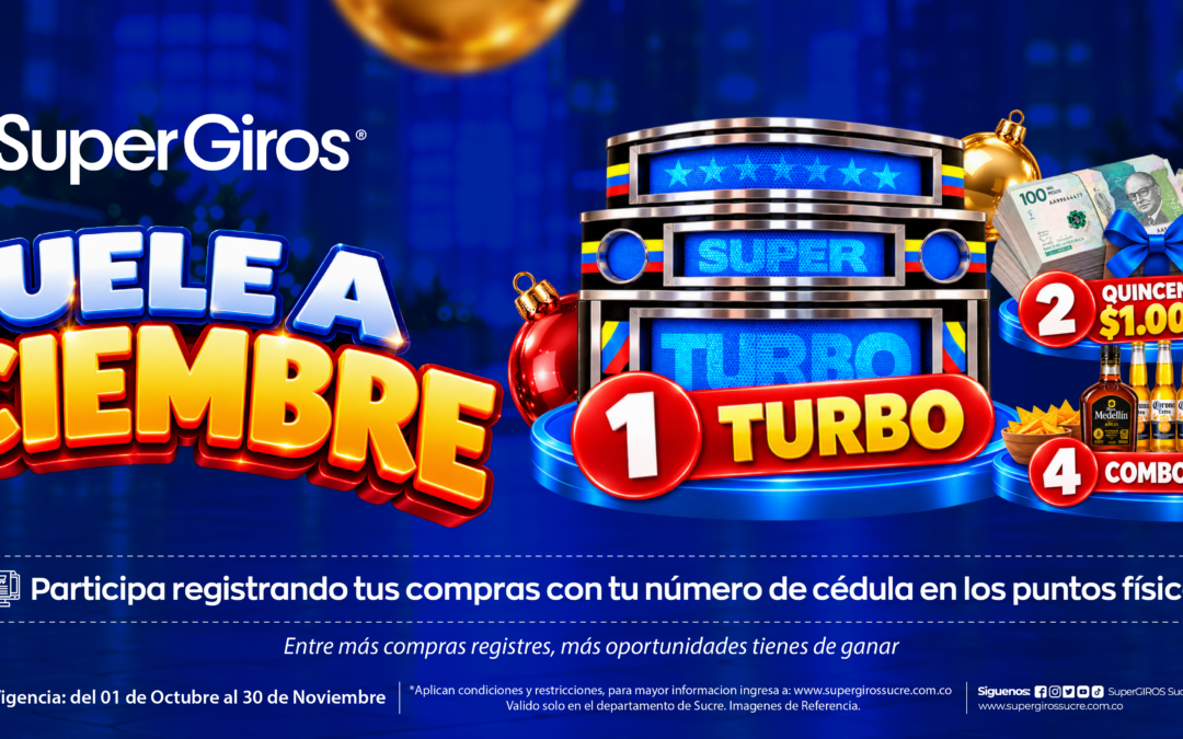 ¡Huele a diciembre en SuperGIROS! 🎄